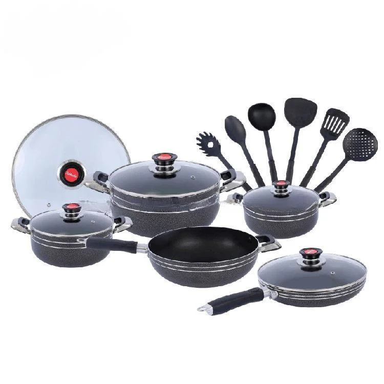 Aluminium Induction Kitchen Tools Cookware Setwholesale Cookware Sets Utensils Kitchen Set