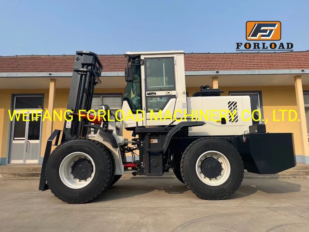 Forload 3.5t LPG Forklift, 2t LPG Gasoline Forklift Truck, 4WD Dumper Truck Forklift, Used Still Forklift Price
