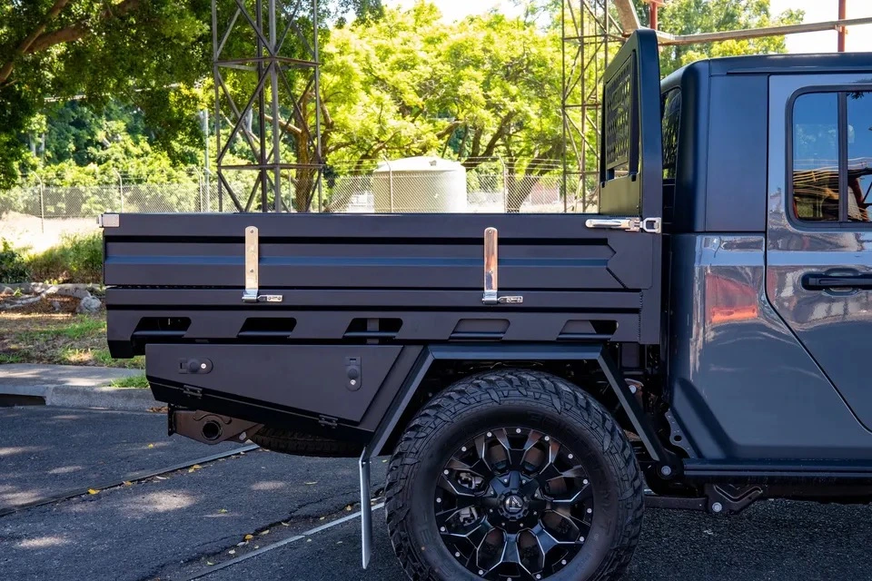 Dual/Single/Extra Aluminum Ute Tray and Canopy Toolbox for Pickup Truck