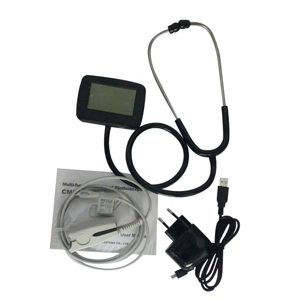 Wholesale/Supplier Medical Electronic Stethoscope Mutil-Functional Cardiology Visual Digital Stethoscope