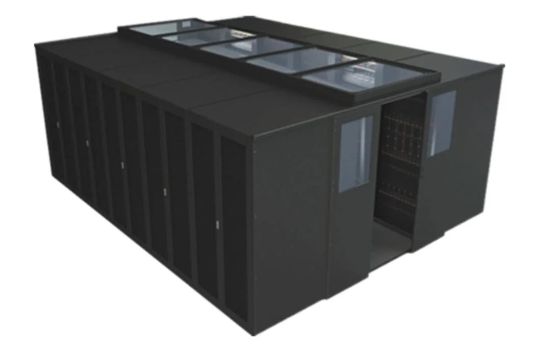 42u Clean and Efficient Infrastructure with Cold Aisle Containment System