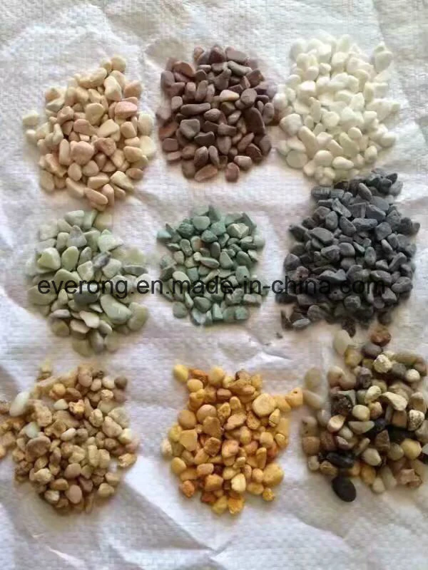 Natural Crushed & Gravel Stone for Landscape and Road with Different Colors&#160;