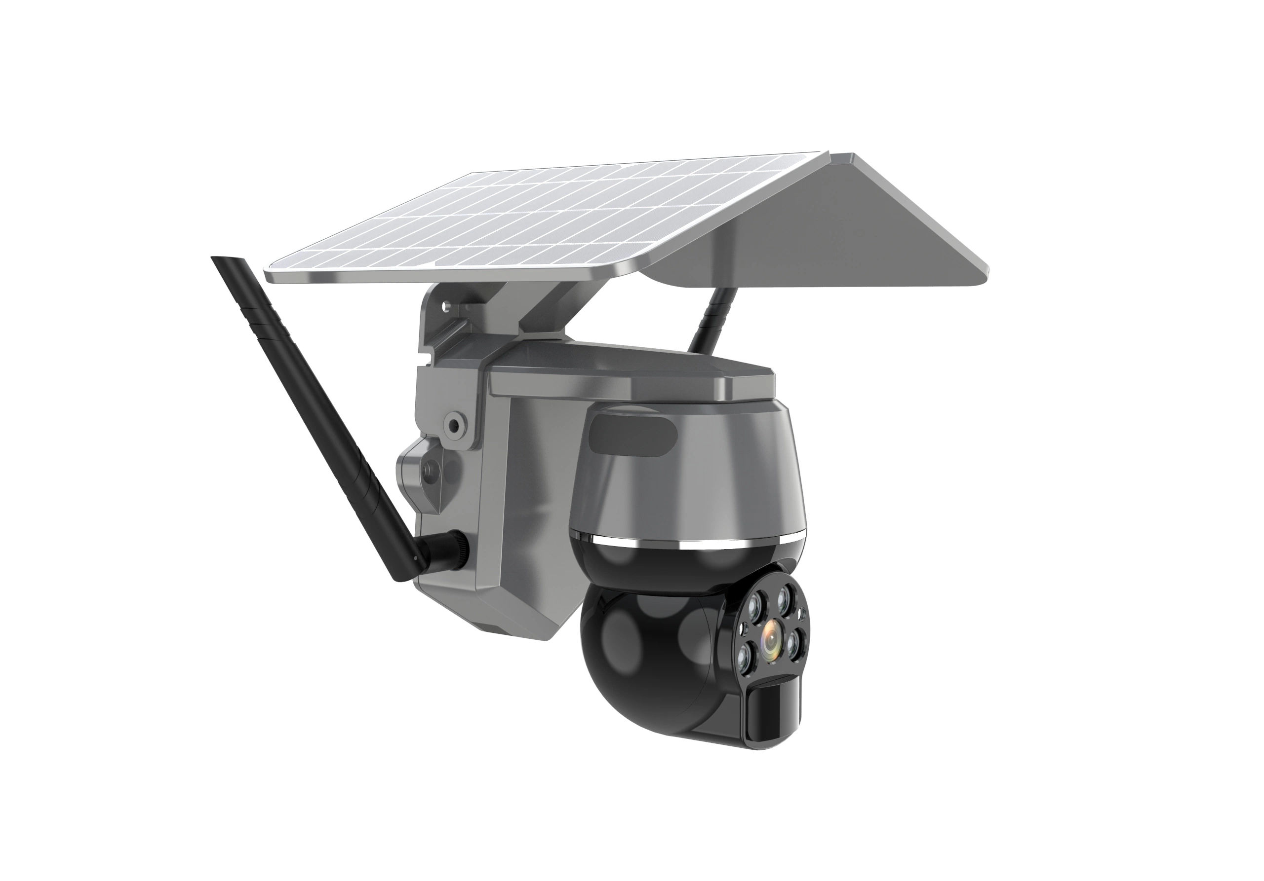 IP65 4X Zoom Samll Size1080p HD Ubox Solar Powered Camera with IR Night Vision