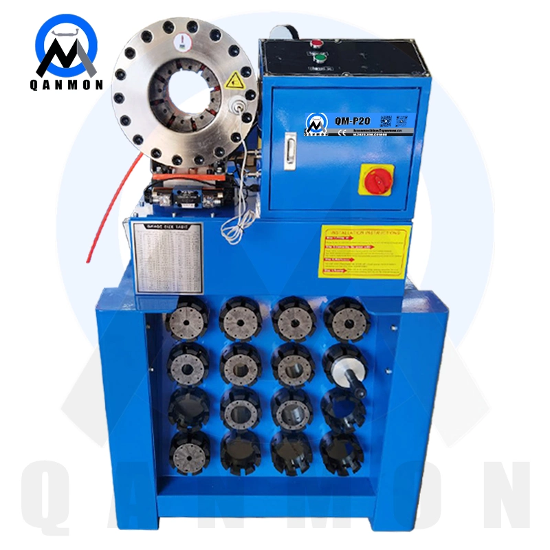 Factory Sales Directly Good Price Hose Crimper Crimping Machine Hydraulic Pipe Crimping Machine Garage Tools and Equipments Car Hose Press Machine P20