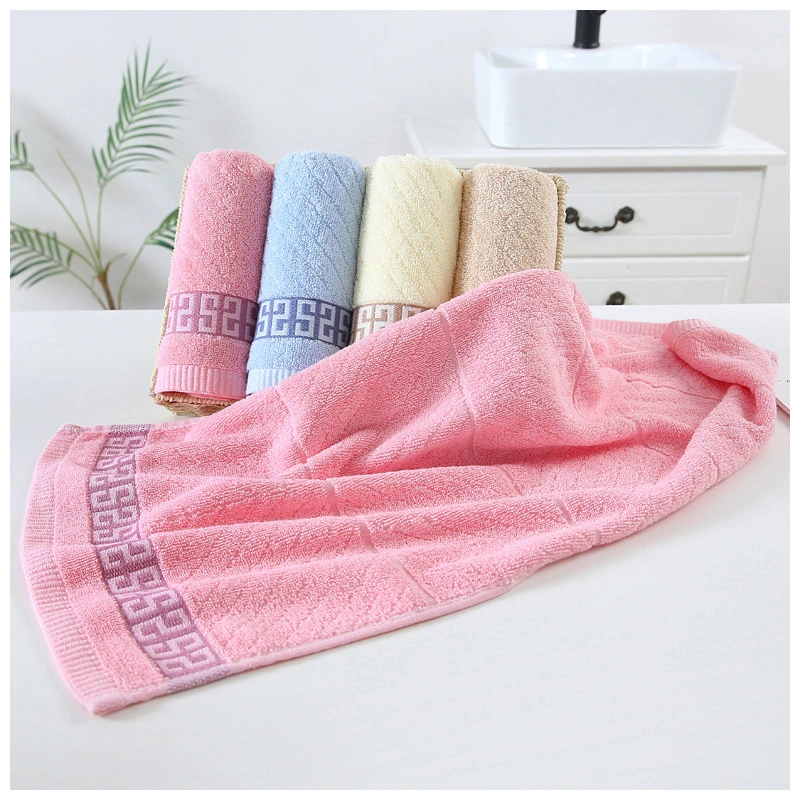 China Hersteller Großhandel/Lieferant Hohe Qualität/hohe Kostenleistung Günstige Preis 100% Baumwolle Gesicht Handtuchsatz Für Das Bad