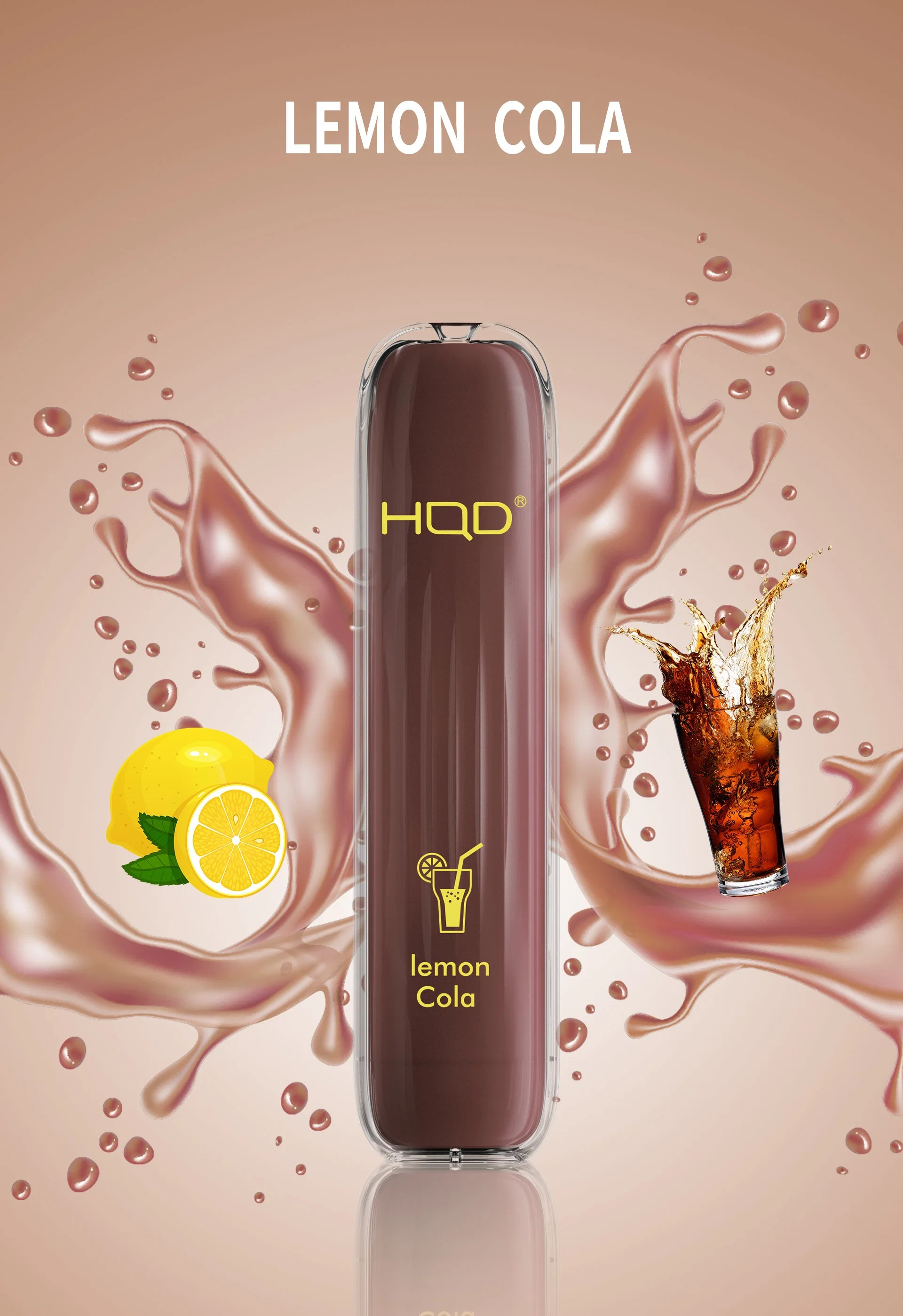 Tpd Vape Wholesale/Supplier Hqd Wave 600 Puffs Disposable/Chargeable Pod Hot Selling in Germany Spain Georgia Disposable/Chargeable Vape