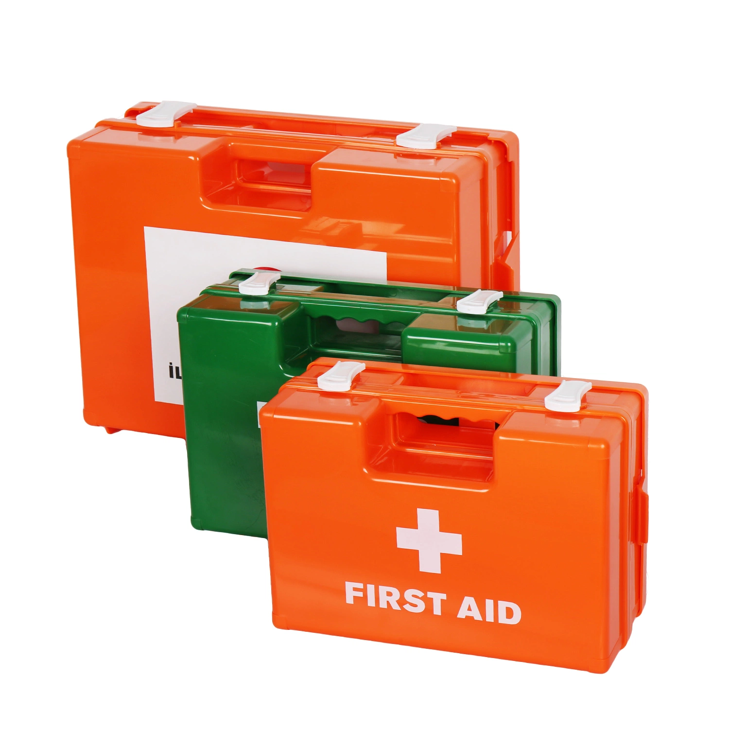 Office Wall Mount First Aid Box ABS Plastic Medical Case Storage First Aid Kit
