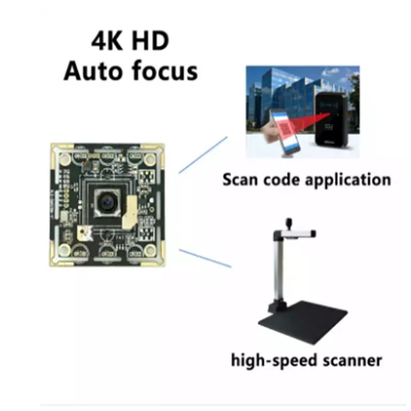 Caméra Web mise au point automatique Imx179 module caméra 2.0 MP HD USB3.0/8