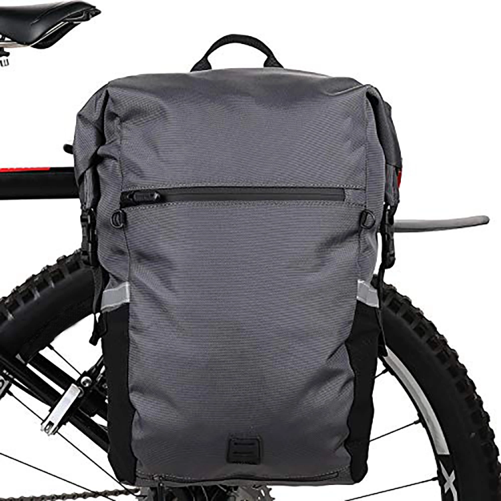 Bike Bag Waterproof Backpack Convertible &ndash; 2 in 1 Bike Saddle Bag Shoulder Bag Laptop Professional Bike Accessories