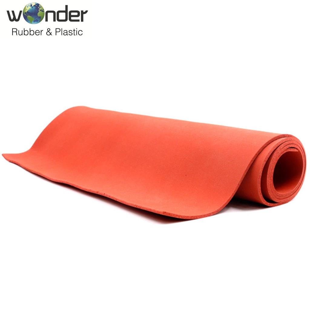 Wonder Factory Sale جودة عالية Foaming Silicone الإسفنج عالي الجودة إسفنج الرغاوي المصنوع من السيليكون