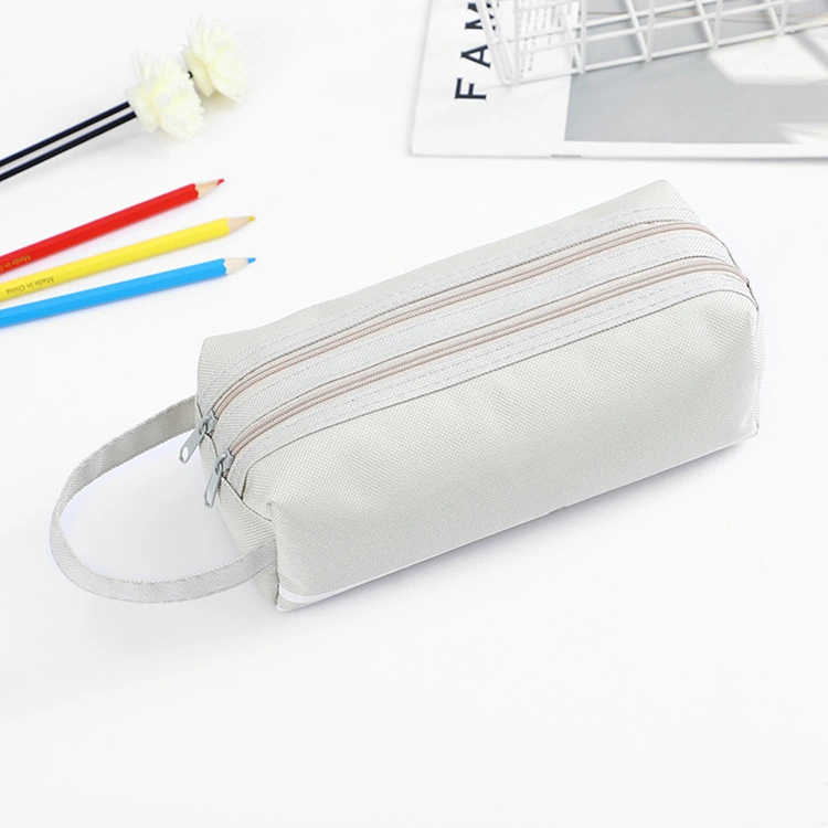 Wholesale/Supplier New Student Hand-Held Stationery Pen Bag Colorful Oxford Pencil Case