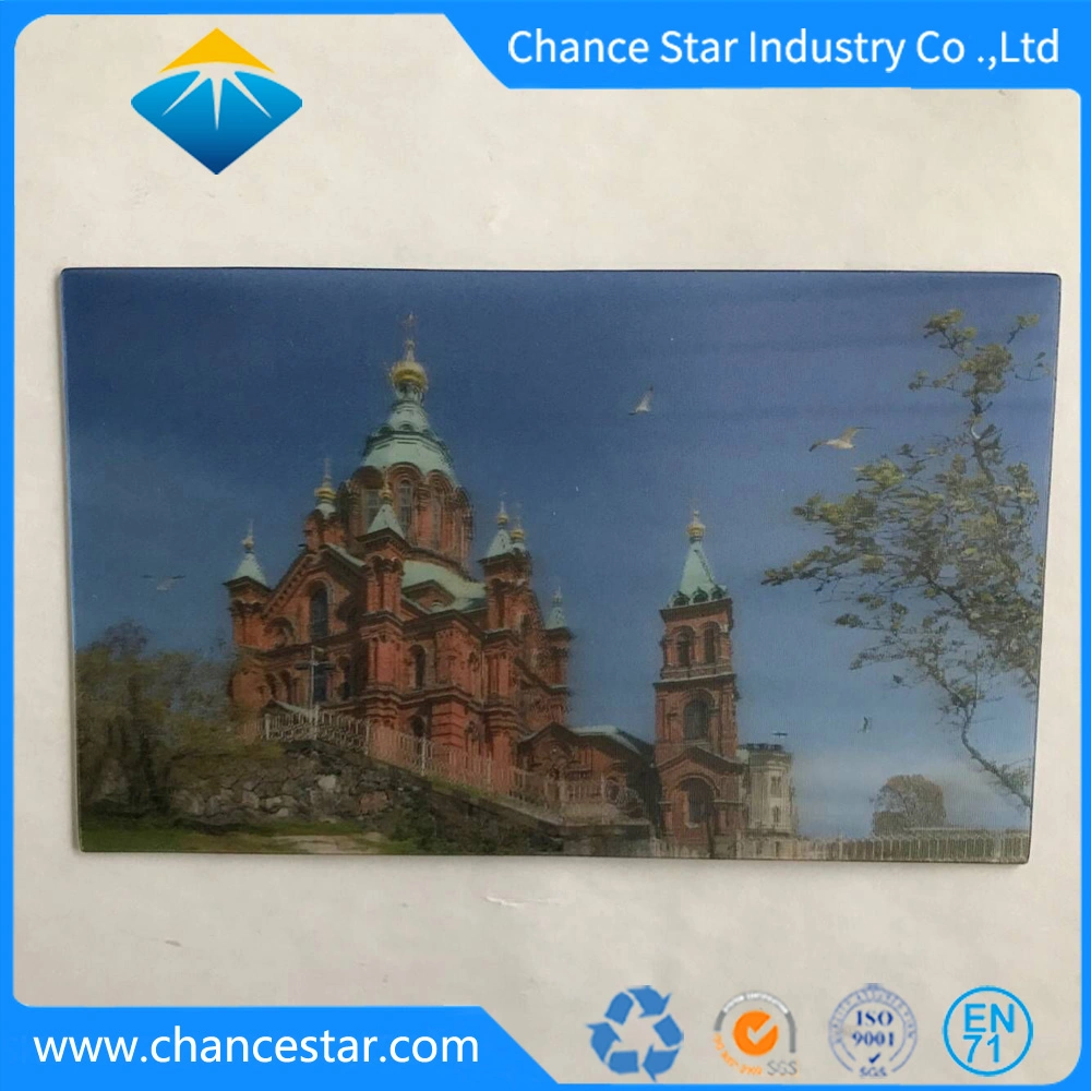 Custom Printed 3D Lenticular Plastic Polypropylene Table Mat