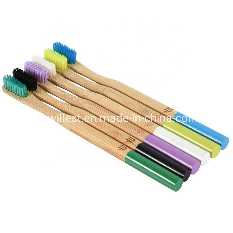 Personal Care Tooth Brush Biodegradable Adult Bamboo Toothbrush