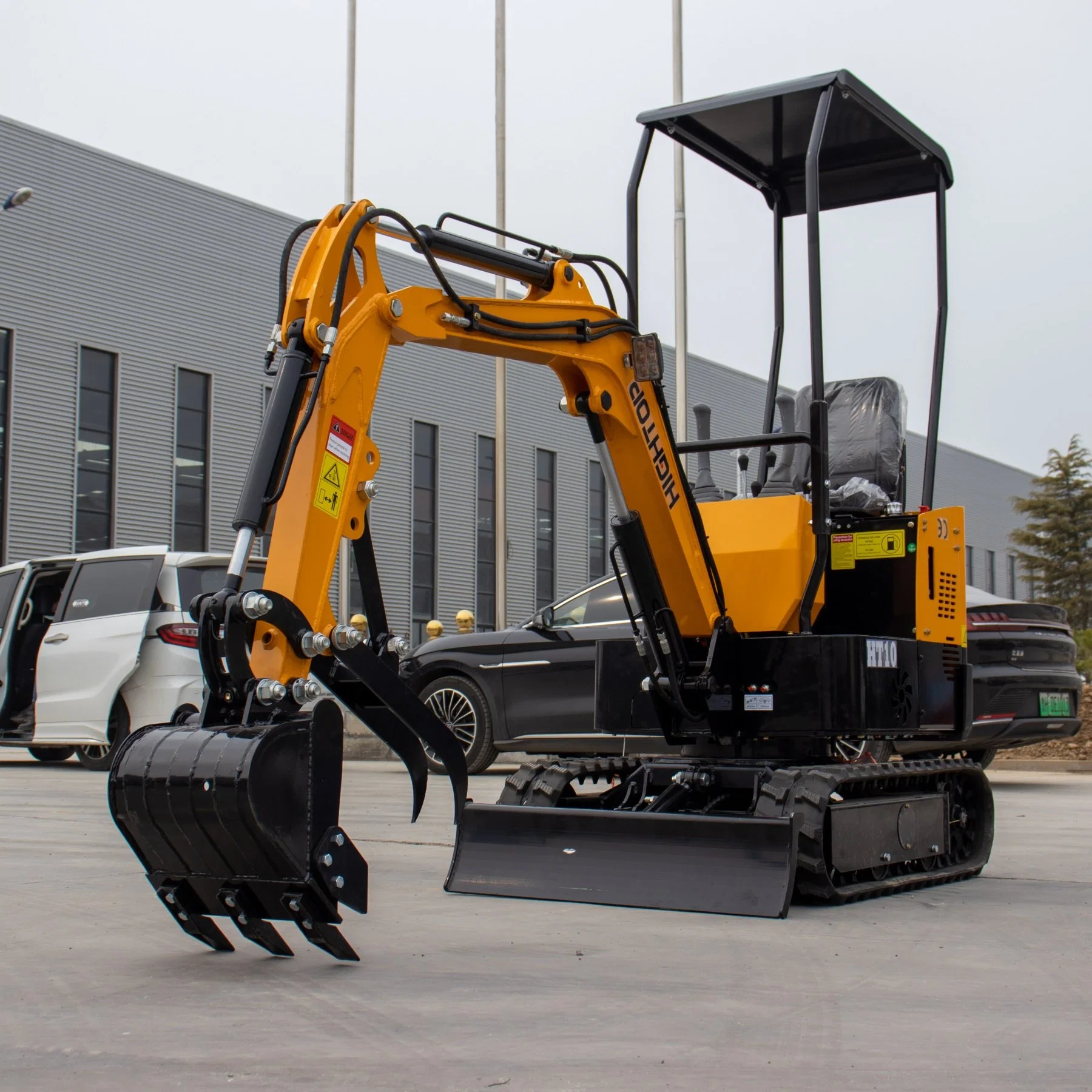 1000kg/1.0 Ton CE ISO Electric Home Used Garden Mini Excavator