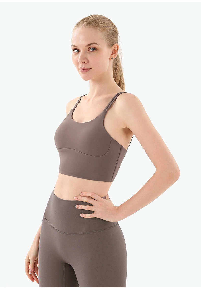 Sport Top mujeres Sexy Crop Top mujeres ropa de vestir Sportswear Yoga Sujetador