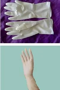 Disposable Sterile Powdered Latex Surgical Glove