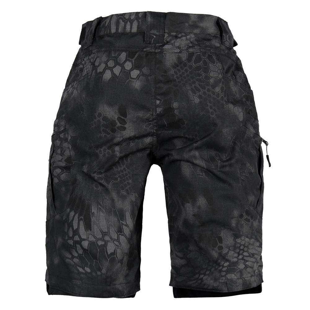 Black Cargo Short/ Men's Beach Short/ Cargo Short Plaited