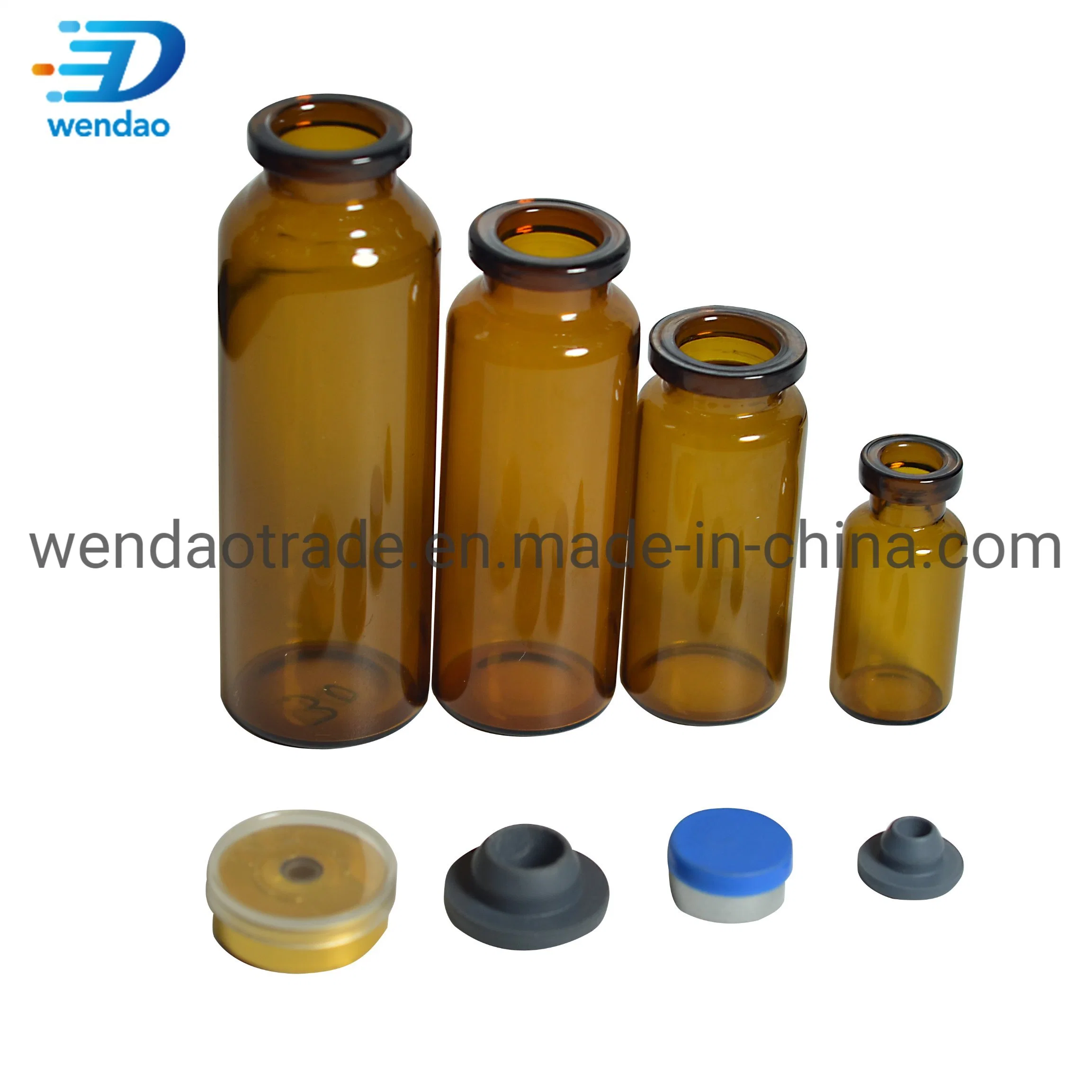 Small Clear Sample Test Tube Glass Vials with Wooden Cork Stopper Jars Wishing Bottle Glass Container