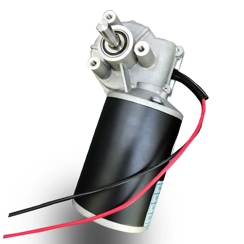 Factory Sale 12V DC Motor with Worm Gear Speed Reducer