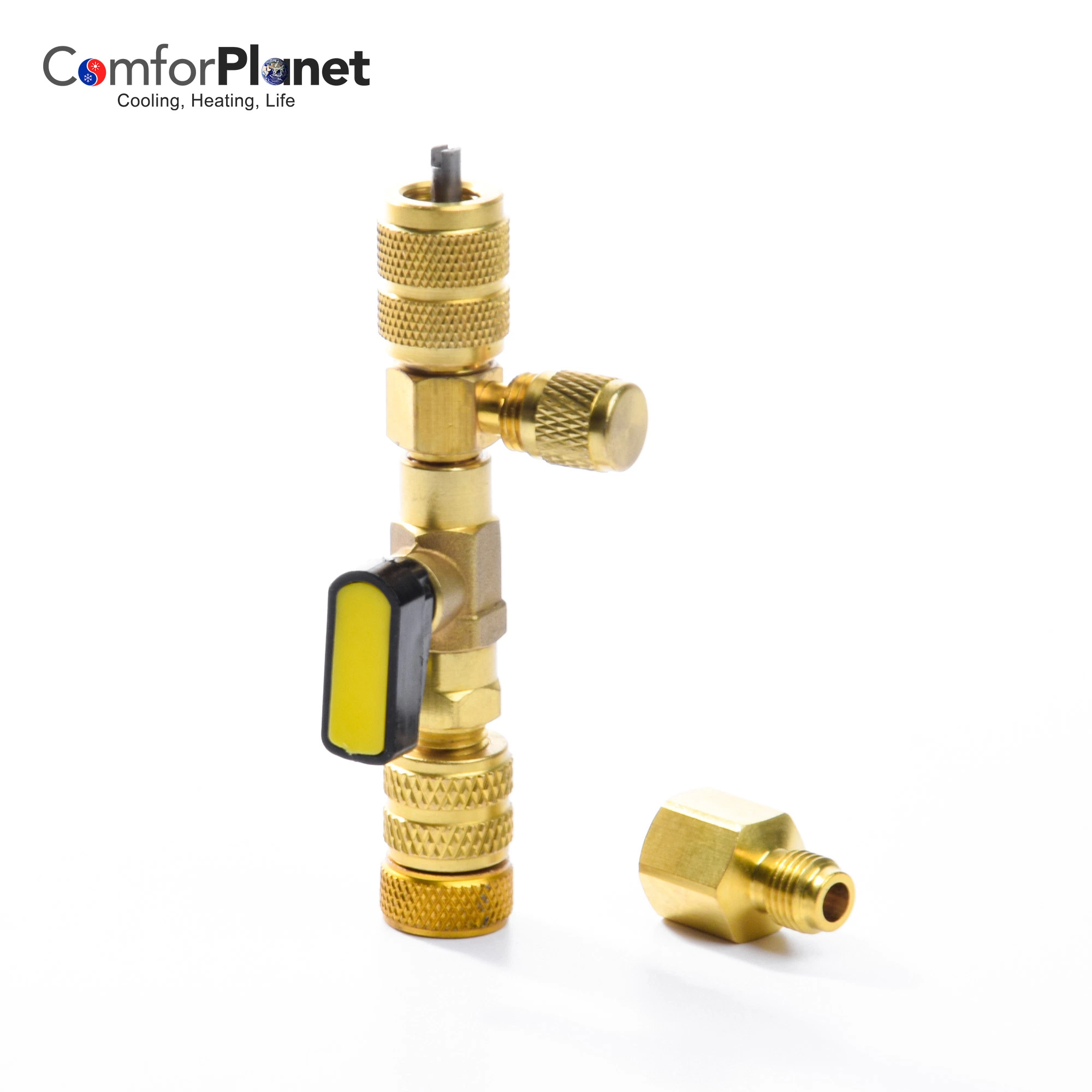 Spare Valve Core and Valve Core Remover for R410, R404, R22