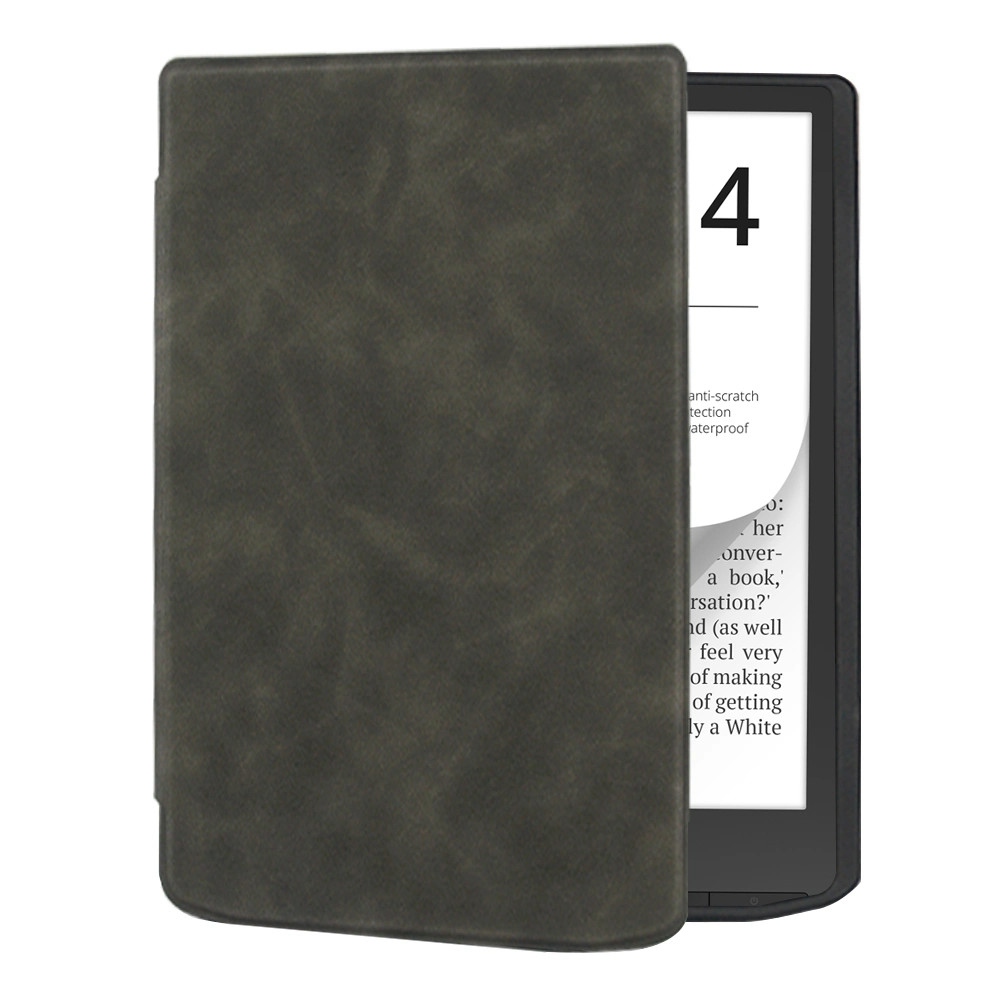 Soft TPU Leather Cover E-Reader Case for Pocketbook Inkpad 4