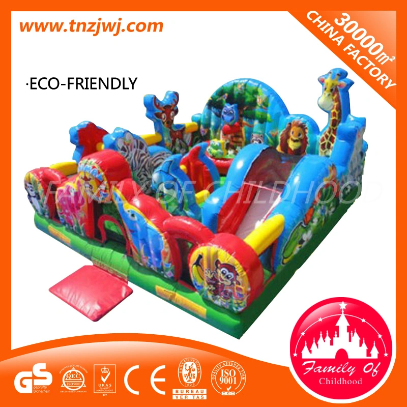 Jungle Jumping Castles Kids Inflatable Game for Sale