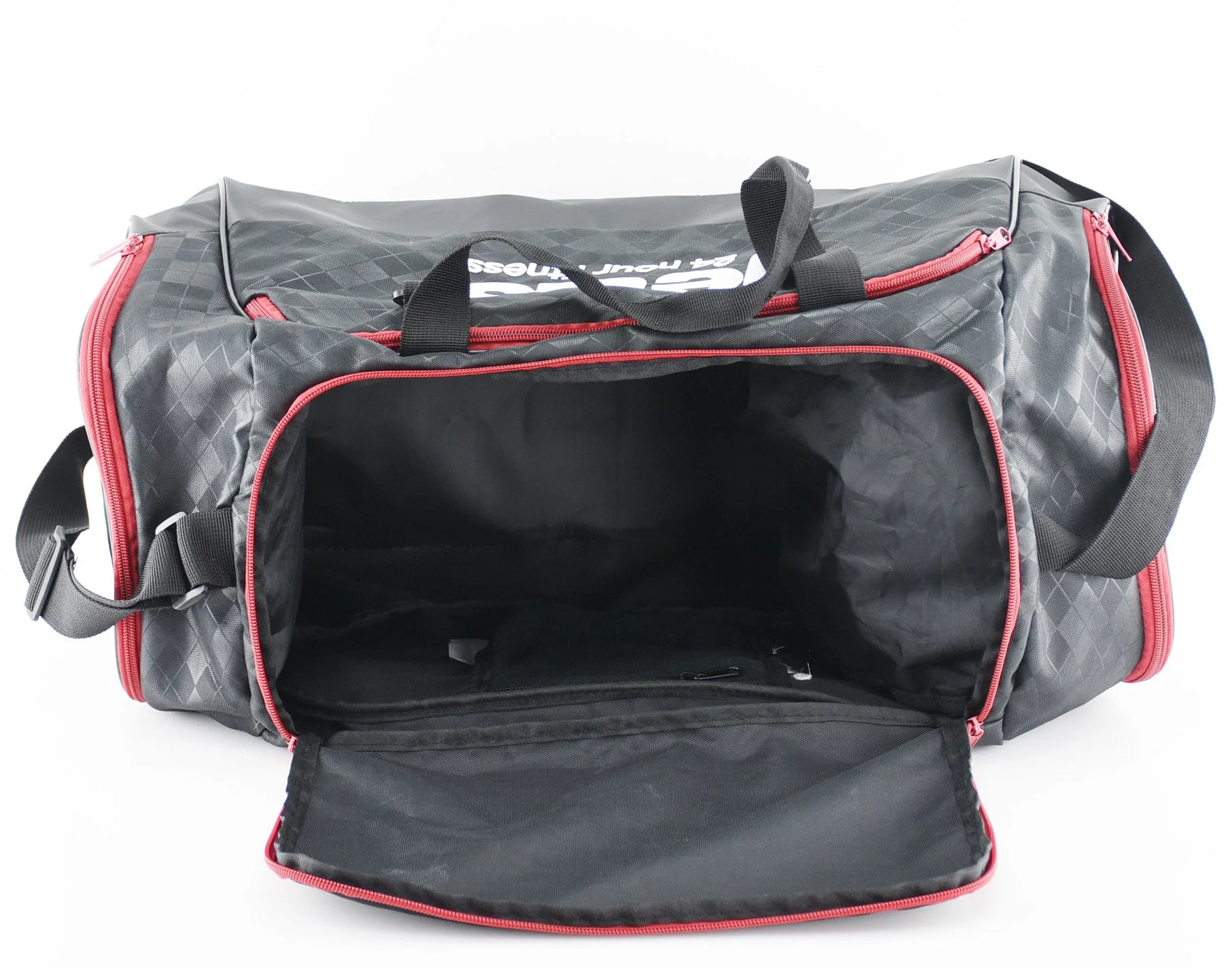 El Nylon Deporte Gimnasio Duffel Bolsa de viaje con patines Compartimento para gimnasio