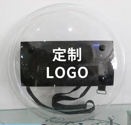 Lightweight Transparent Round ABS/Polycarbonate Anti Riot Protect Shield