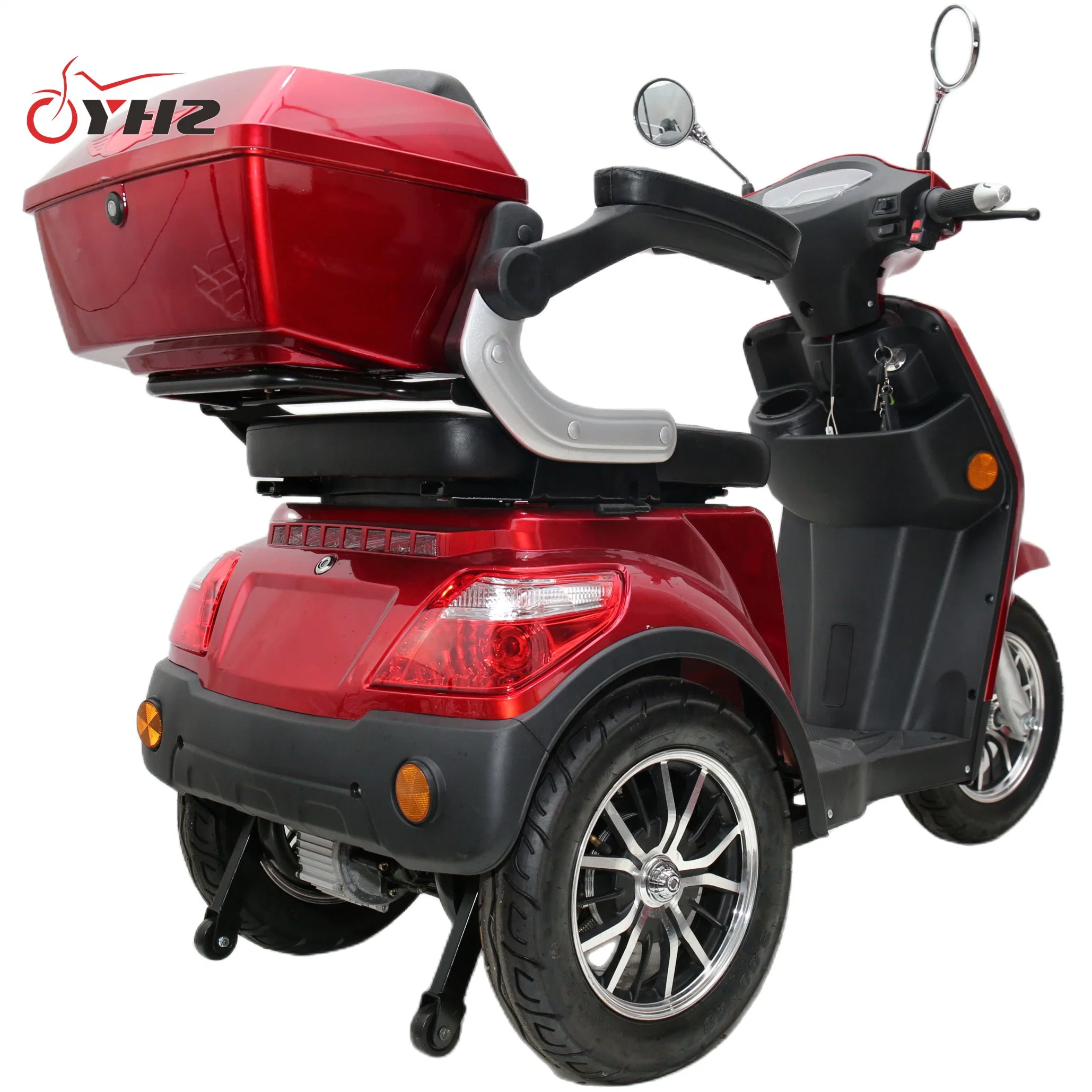 Electric Handicap Scooter with Lithium Battery Optional for Elderly Commuting Vehicles Rain-Shelter