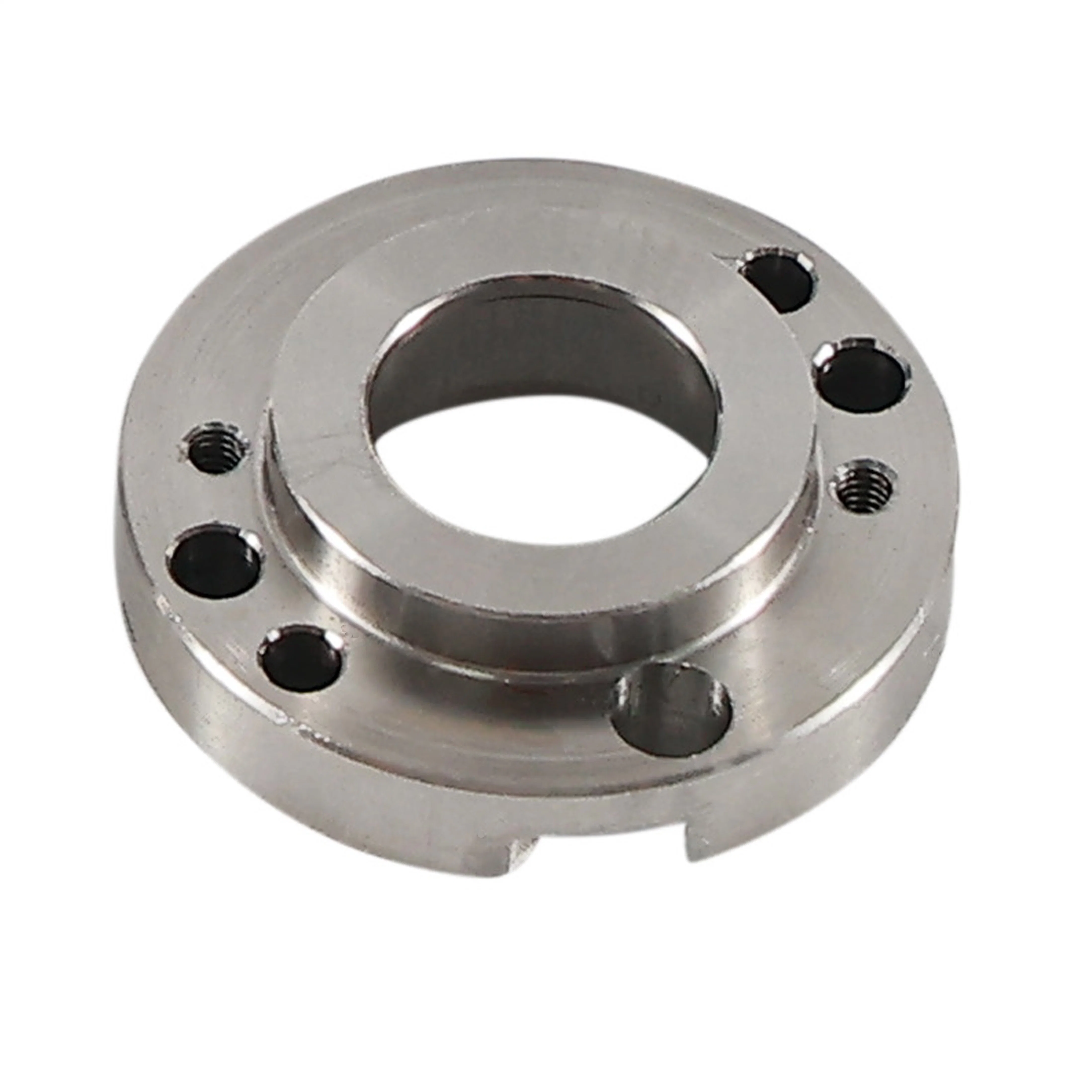 Customer Drawing 304 Stainless Steel Round Floor Pipe Flange Handrail Fittings