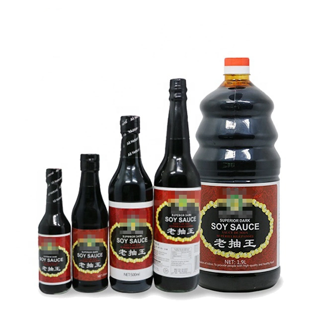 Chinese Wholesale/Supplier Superior Dark Soy Sauce for Supermarket