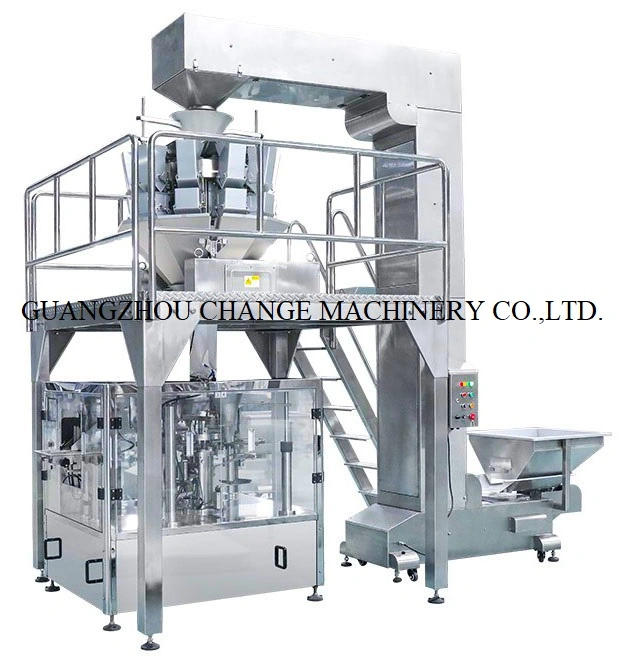 Automatic Frozen Foods Fish Balls Meat Balls Frozen Shrimp Frozen Dumplings Premade Bags Packaging Machine