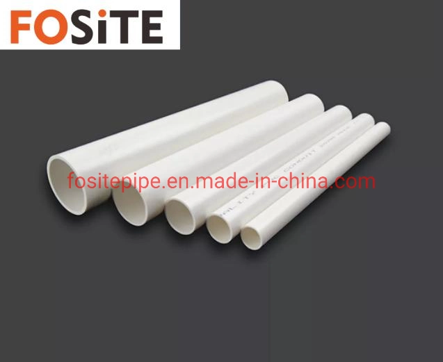 Fosite 110mm PVC Fittings Elbow Rubber Plastic Pipe Factory Plumbing Items