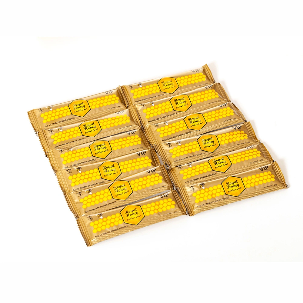 Best Wholesale/Supplier High quality/High cost performance  Royal VIP King Honey for Him - Gold (12 sachets - 20 g) Royal Honey