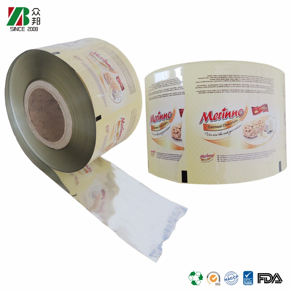 China Direct Factory Custom Printed Aluminum Plastic Sachet Snack Food Packaging Film