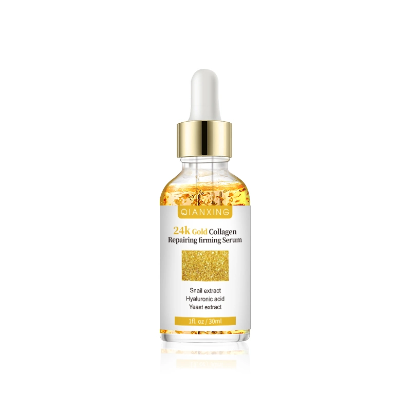 Manufacturer Skin Care 24K Gold Collagen Firming Facial Serum for Beauty Lady