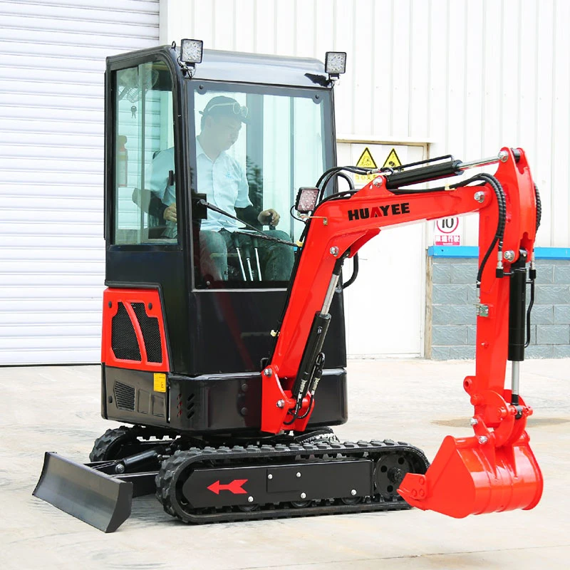 for Sale 1.6 Ton Crawler Mini Excavator Hydraulic Small Digger China Construction Machinery Small Excavator Free Shipping