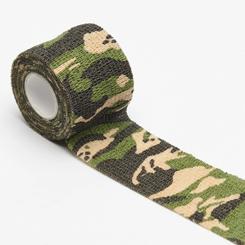 Tuffking Elastic Adhesive Covers Self-Adhesive Grey Camouflage Tattoo Bandage