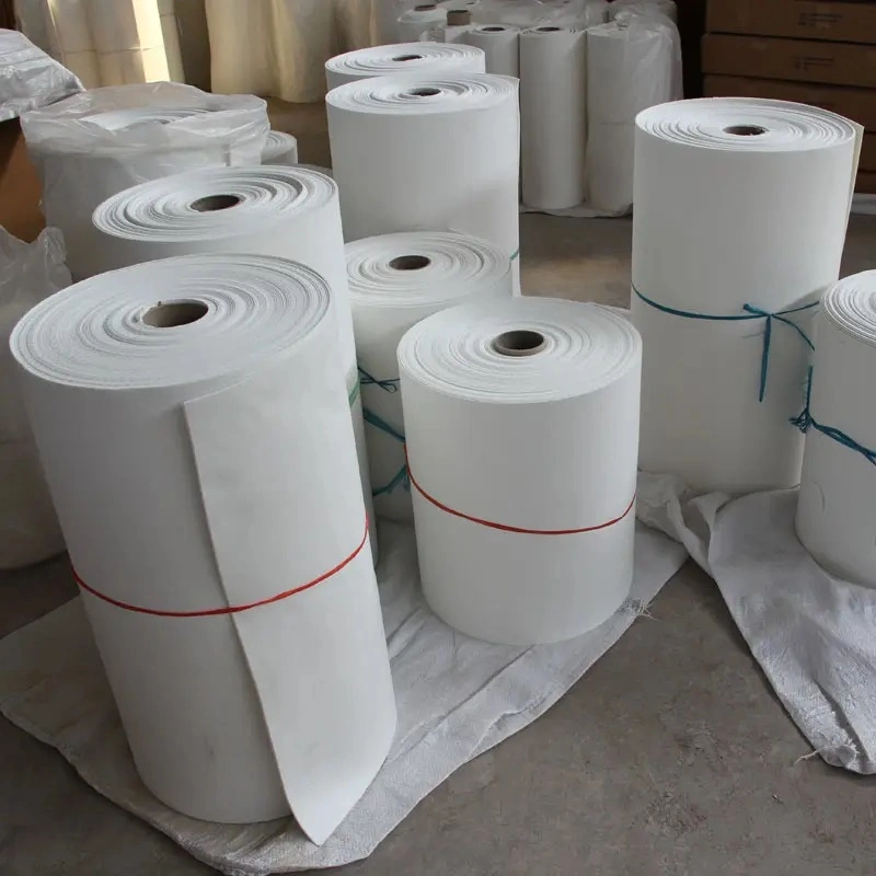 Thermal Wool Ceramic Fiber Insulation Paper Oven Kiln Refractory Bio Soluble Ceramic Fiber Paper