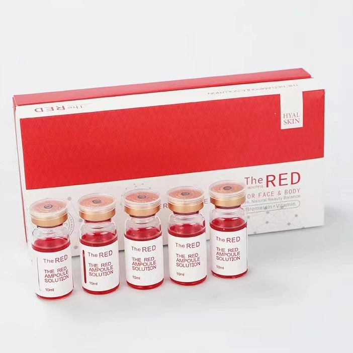 Hot Sale Injectable The Red Lipolab Ampoule Solution for Fast Fat Reduction