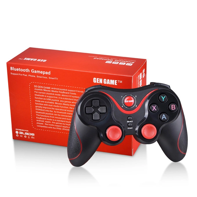 S3 S5 Gamepad Wireless Joystick Bt Game Controller for PSP PS3 Ios Android PC Game Gamepad