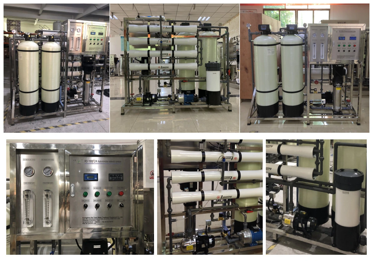 Reverse Osmosis 10m3/Day to 60, 000 Liters Per Day Brackish Water RO Desalination Systems for Drinkable Water Purification Equipment