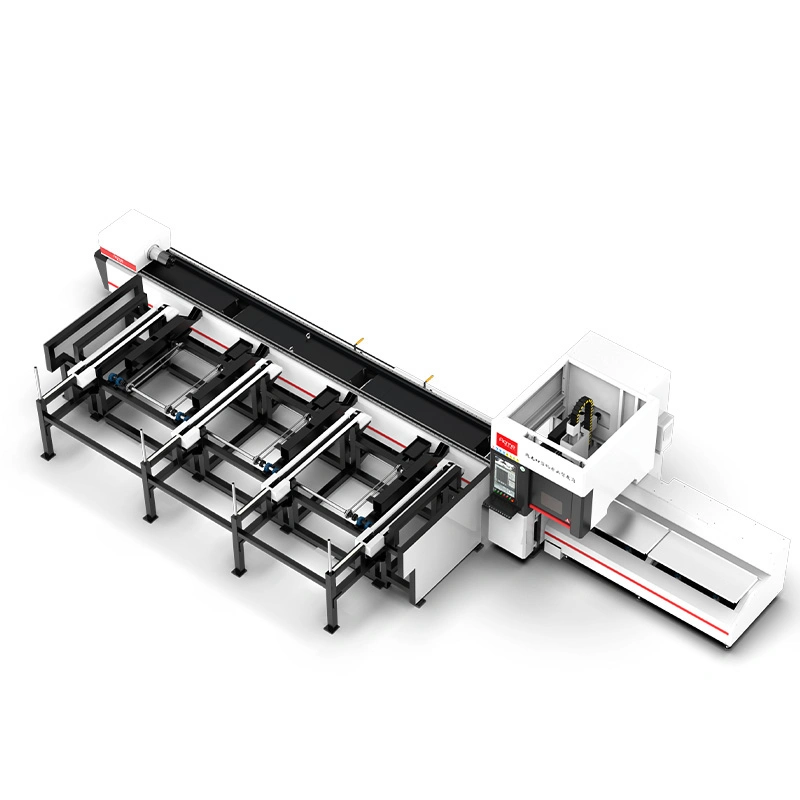 Acme High Precision 1kw 2kw 3kw 4kw 6kw 8kw 10kw 12kw 15kw CNC Metal Pipe Metal Tube Enclosed Exchange Platform Fiber Laser Cutting Machine 6020