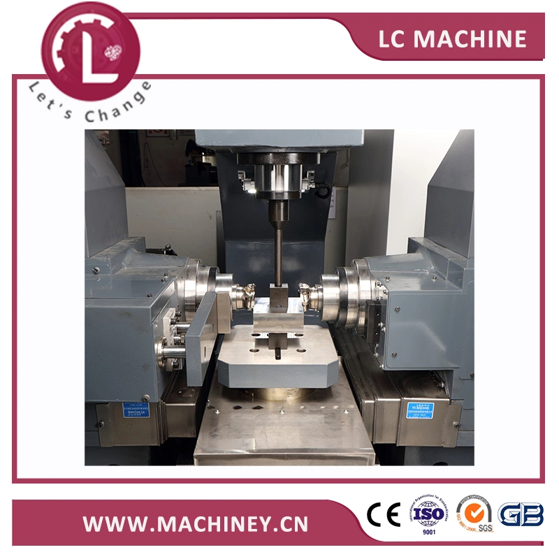 ماكينة التفريز الأفقي ثنائي الرأس CNC الدقيق من النوع الطحن السطحي للسطح للماكينة الماكينة