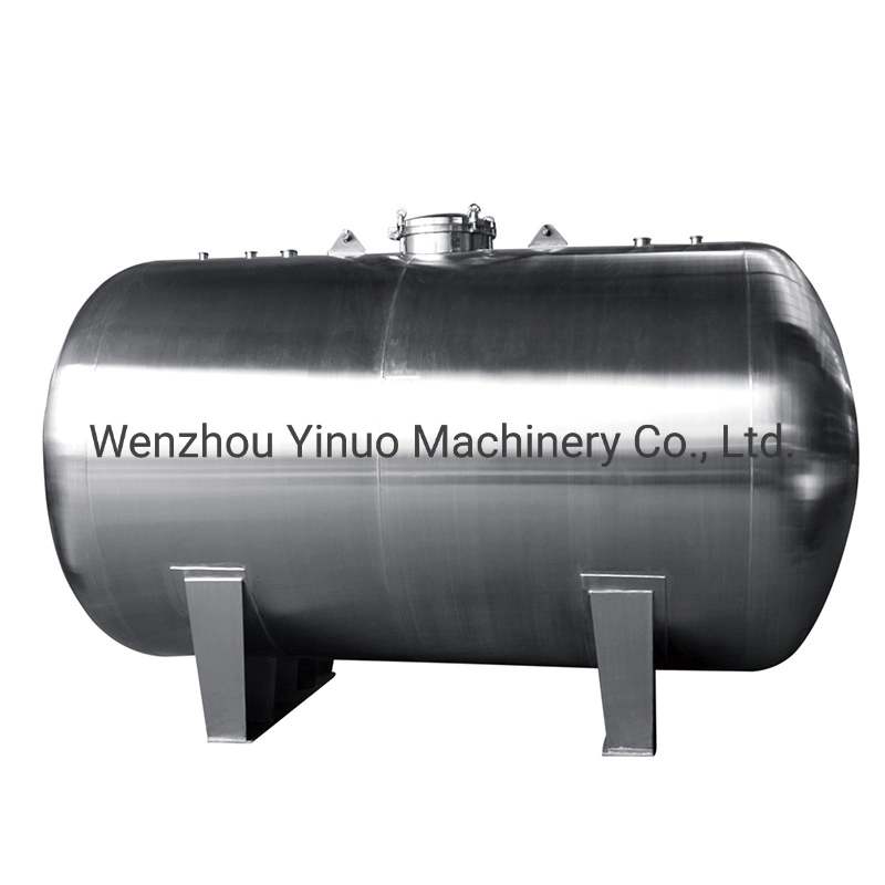 Milking Machine Pressure Vessel Seman Container SS304/316L Juice Liquid Storage Tank