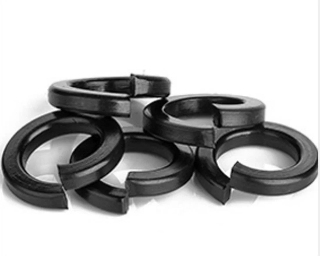 High Strength Black Carbon Steel Spring Gasket M3|M4|M6|M8 Spring Washer