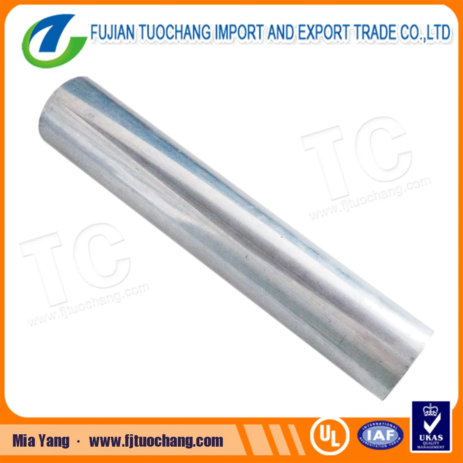 Galvanizing Thin Wall Electrical Cable Conduit