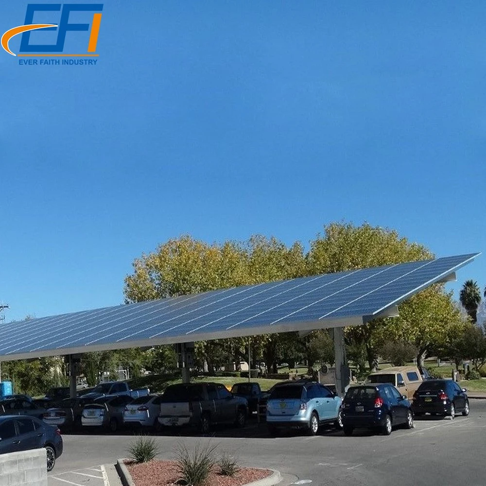 Aluminum Carport Kits Solar Energy Car Parking Original Solar Panel Carport System