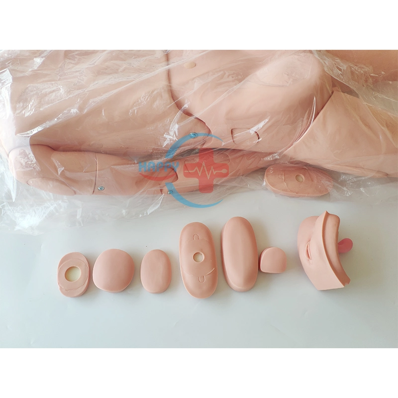 Hc-S104 High quality/High cost performance  Full-Featured Medical Nursing Training Manikins, Patient Care Training Dummy