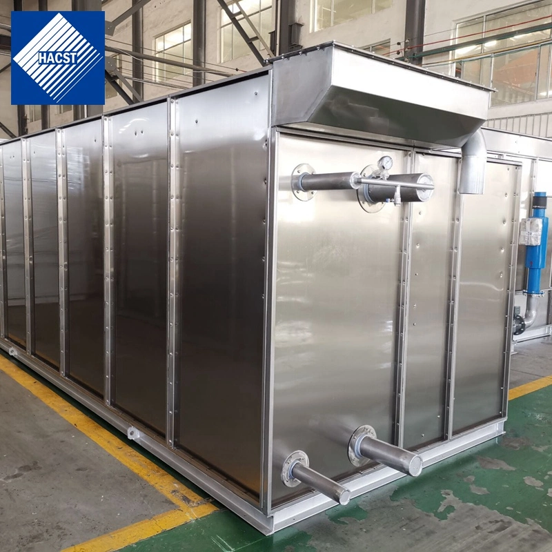 Ammonia Refrigeration Combined Flow Industrial 1300kw Evaporative Condenser